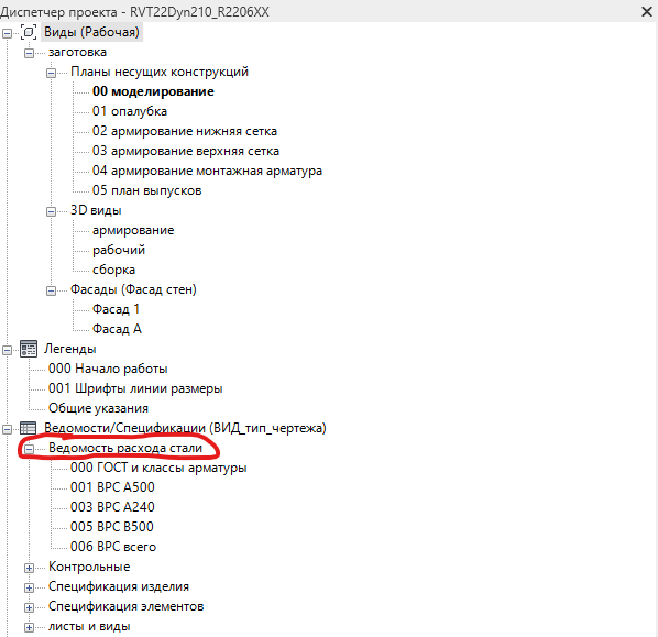 Группировка видов по параметру. Обзывай виды как хочешь, систематизируй как удобно.