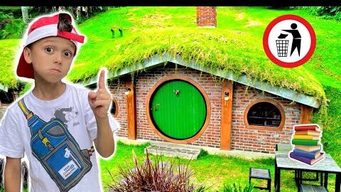 Mark in the hobbit house teaches kids good behavior