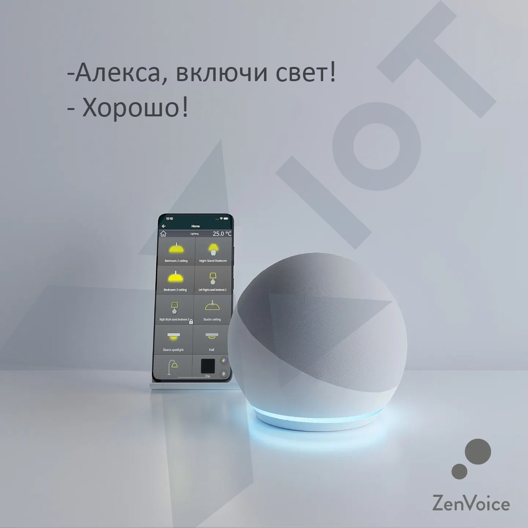 Голосовое управление умным домом Zennio KNX - Блог XIOT