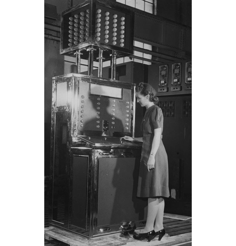   Первый игровой компьютер Nimatron. Фото: Westinghouse Electric Corporation