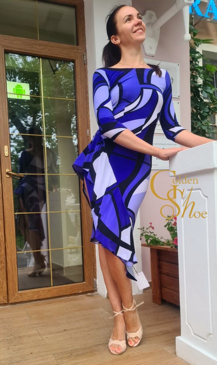 Платье для танго "Сирень" от GSH