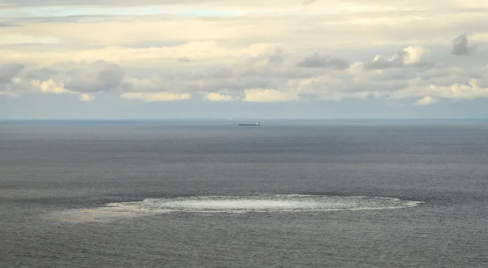 Место преступления в Балтийском море: территория вокруг разрушенных трубопроводов была объявлена опасной зоной © imago images/Danska Forsvaret