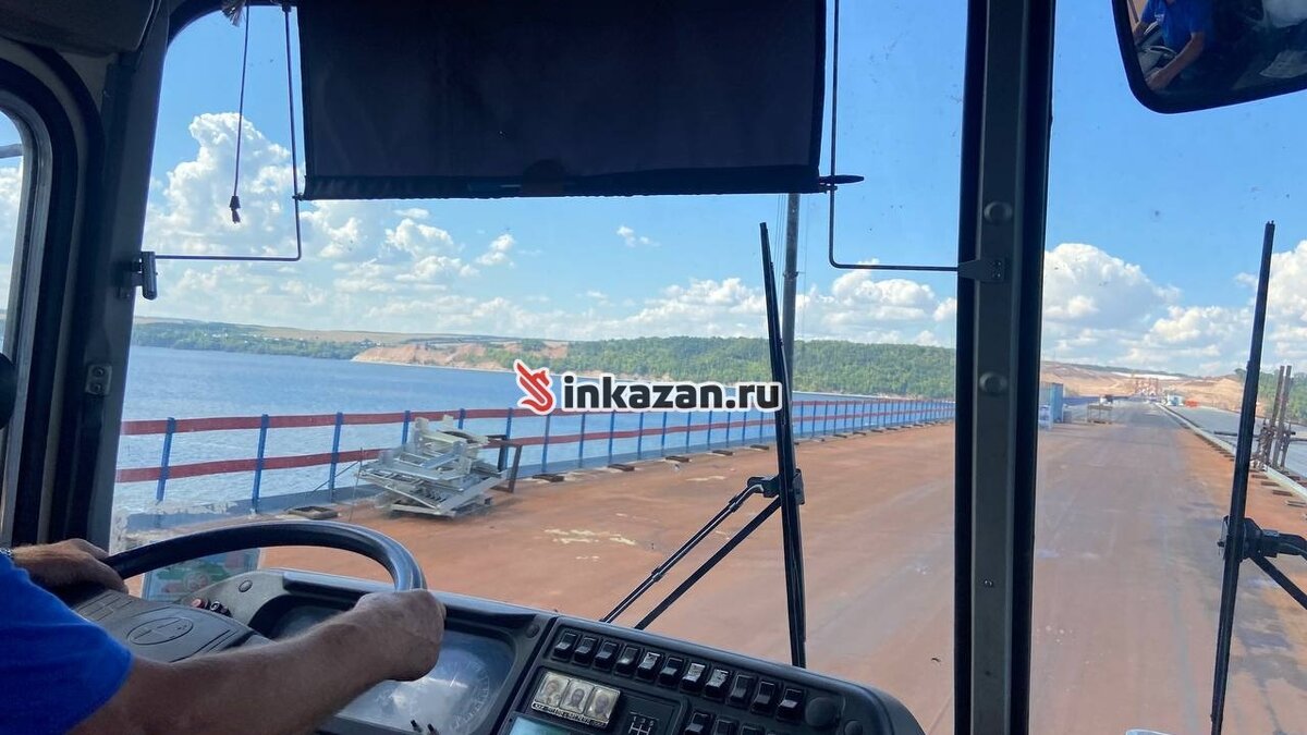     Под Казанью закончили надвижку последнего пролета на новом мосту через Волгу, который станет частью будущей платной скоростной трассы М-12.