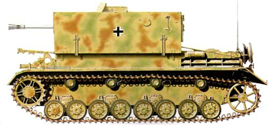 3.7 cm FlaK auf Fahrgestell Panzerkampfwagen IV (sf) “Möbelwagen”.