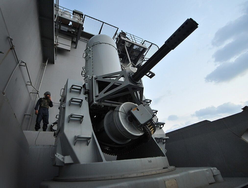 ЗАК Фаланкс на авианосце «Джордж Вашингтон» Источник Official U.S. Navy Imagery 