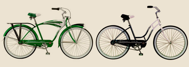 Классические винтажные американские круизёры.