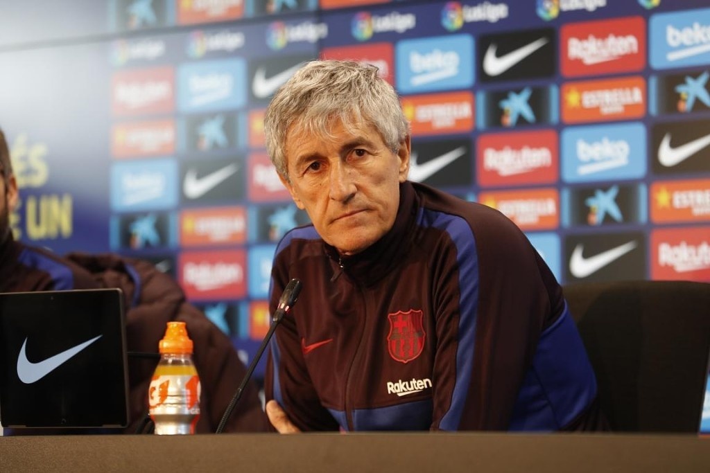 Кике Сетьен-главный тренер "Барселоны"