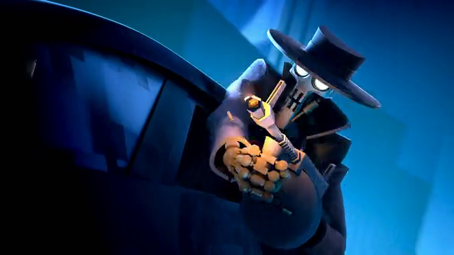 Похоже на старенькую игру "Мафия" с Томми Анджело? Настоящий "Лост Хэвен" с роботом в главной роли.