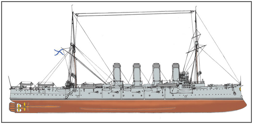Броненосный крейсер ивате чертежи