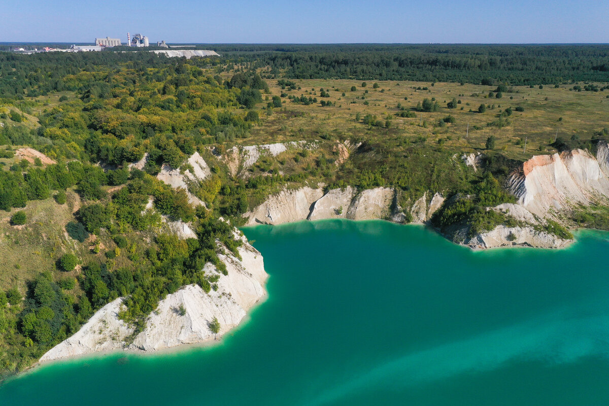 Меловые карьеры Гродно