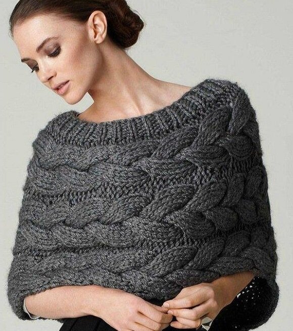 Примеры крупной вязки