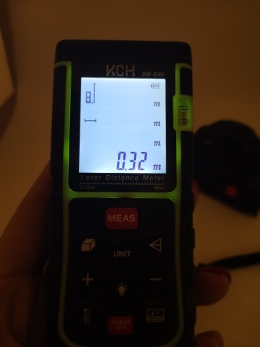 Фото №2. Лазерная рулетка. Фото автора