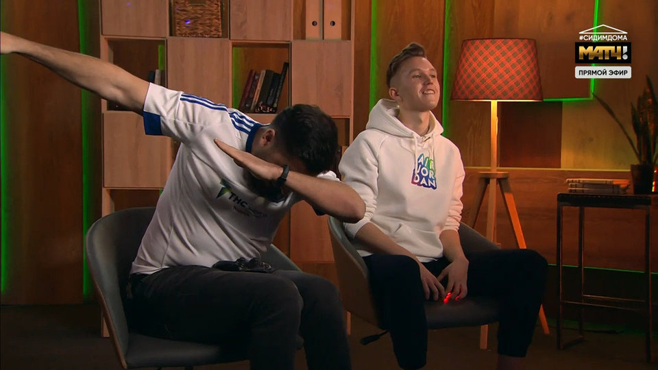 Роман Косицын празднует свой гол в ворота "Атлетико"