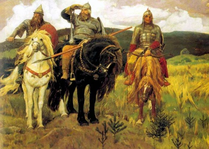 В. М. Васнецов "Богатыри"
