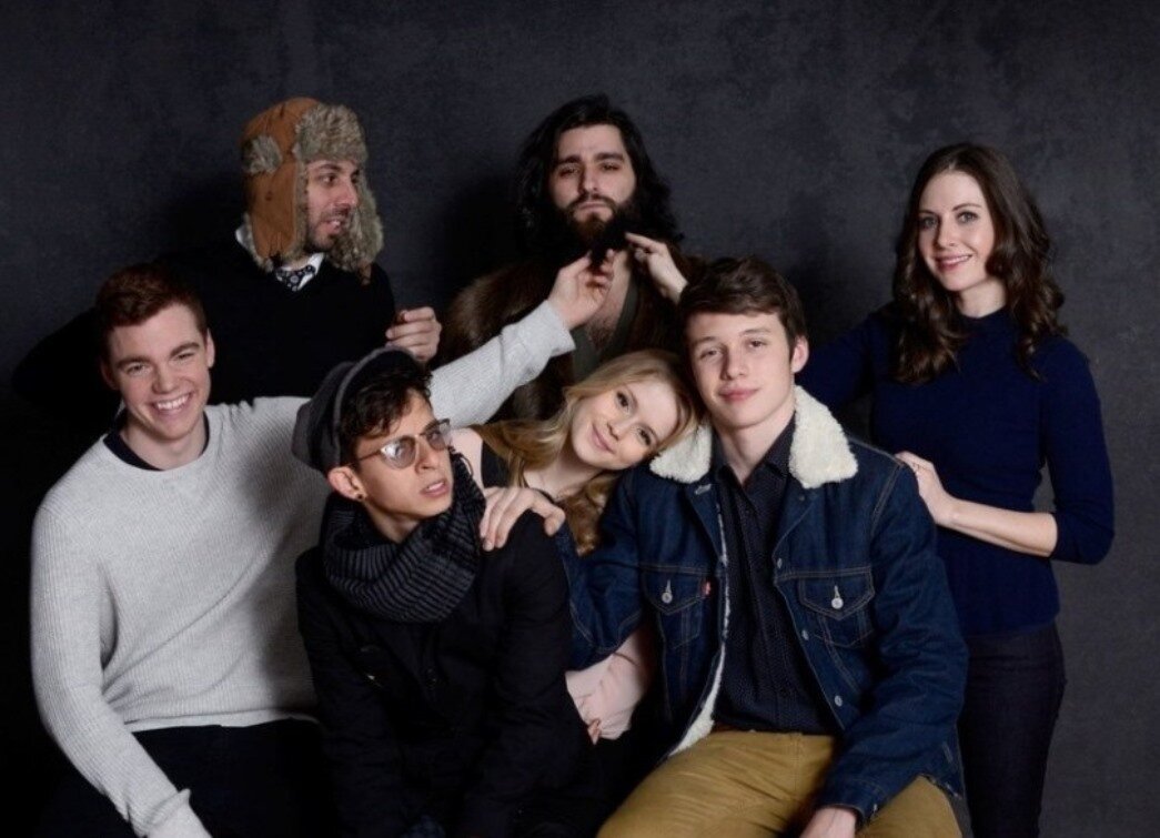  На съёмках фильма Короли лета (2013) 