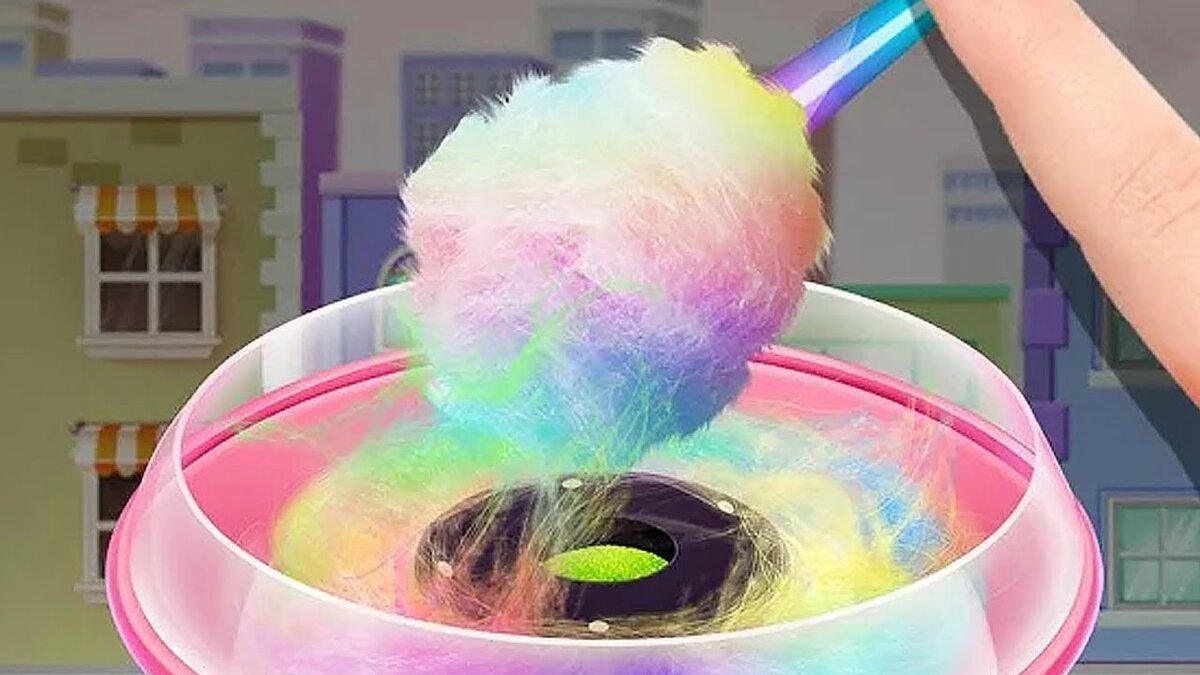 Аппарат для приготовления сладкой сахарной ваты Cotton Candy Maker