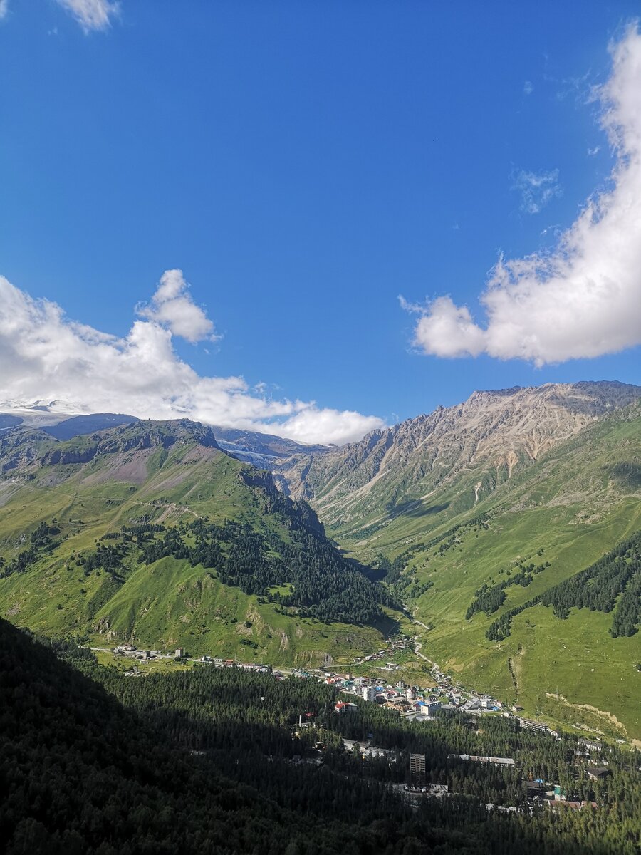 Кабардино Балкария ущелье Поляна Чегет