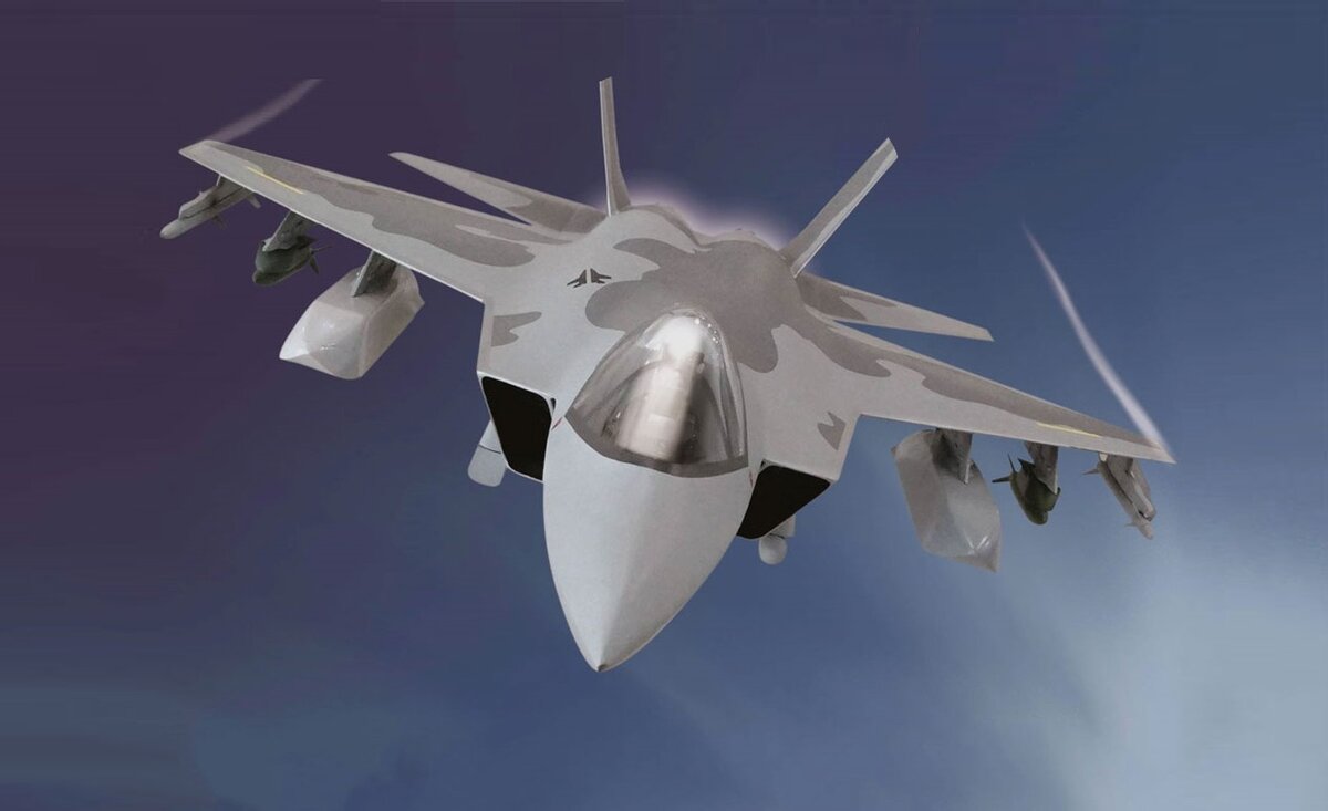 Южнокорейский истребитель «KF-X» (рендер)