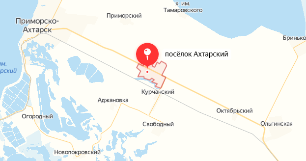 Приморско ахтарск карта спутник - 80 фото