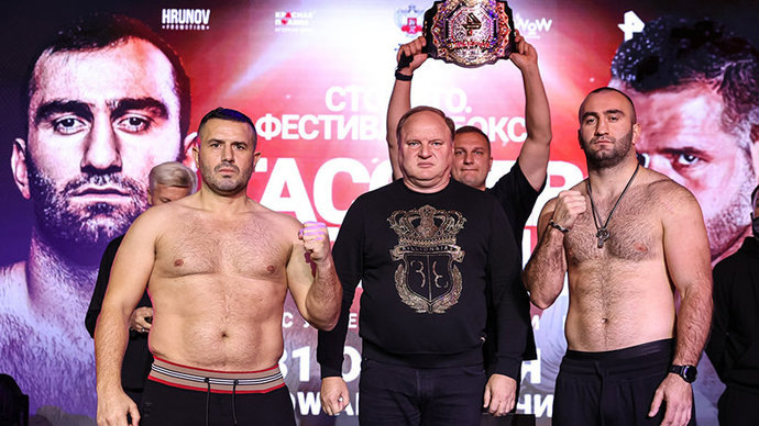 Гассиев на 2,5 кг оказался тяжелее Сефери 