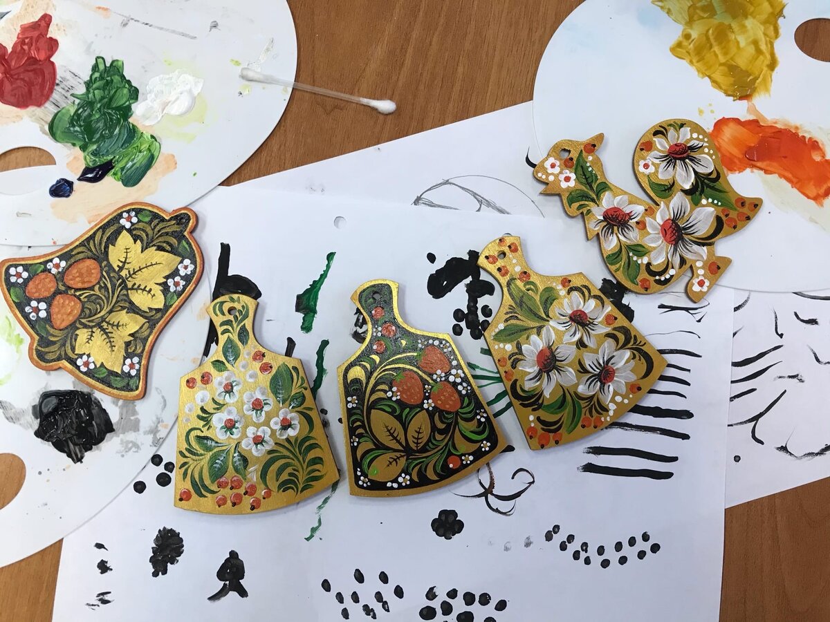 Шольинская роспись, Камбарка, УР