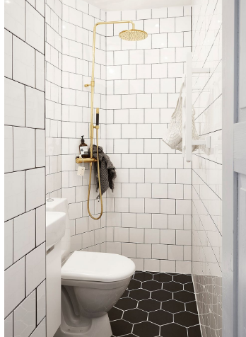 Дизайнерские решения для визуализации пространства в ванной комнаты