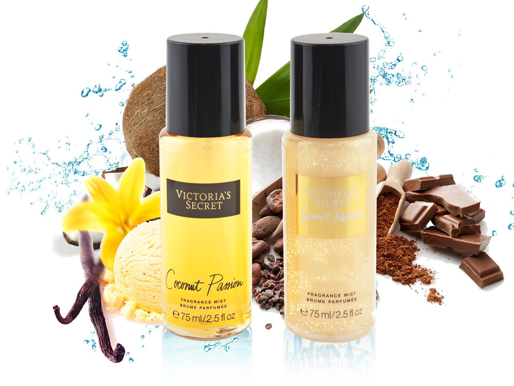Подарочный набор спрей-мист Victoria's Secret Amber Romance, 2 по 75мл