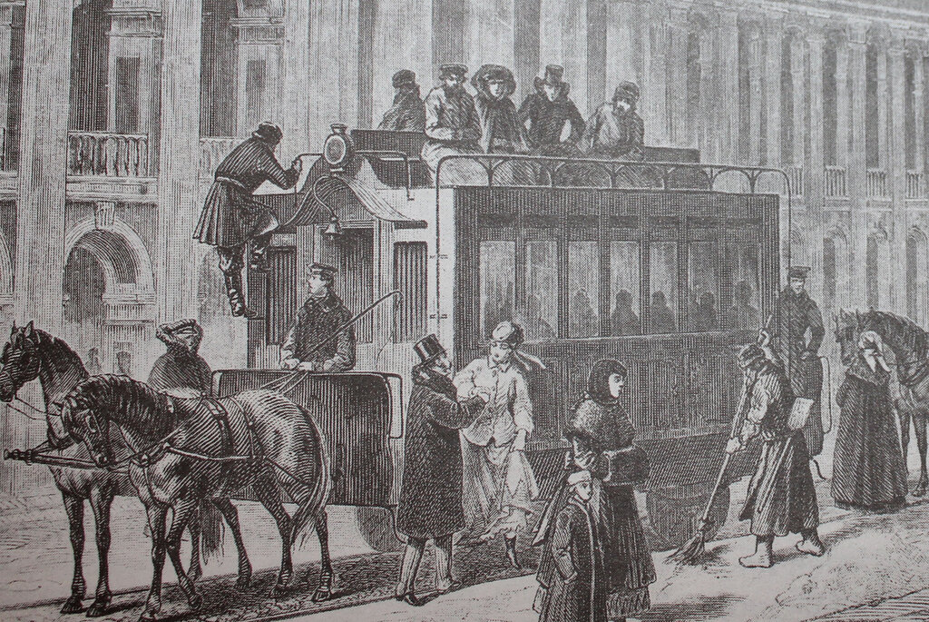 Конка в Санкт-Петербурге. Фото из свободных источников.