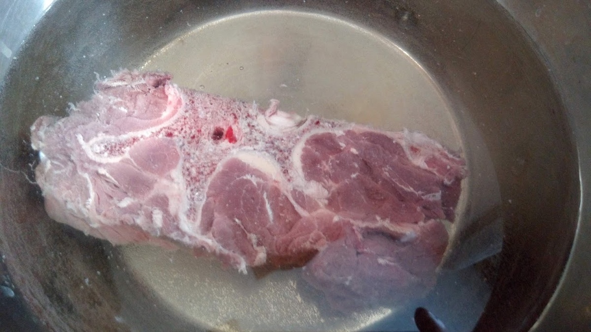 Варим бульон. 