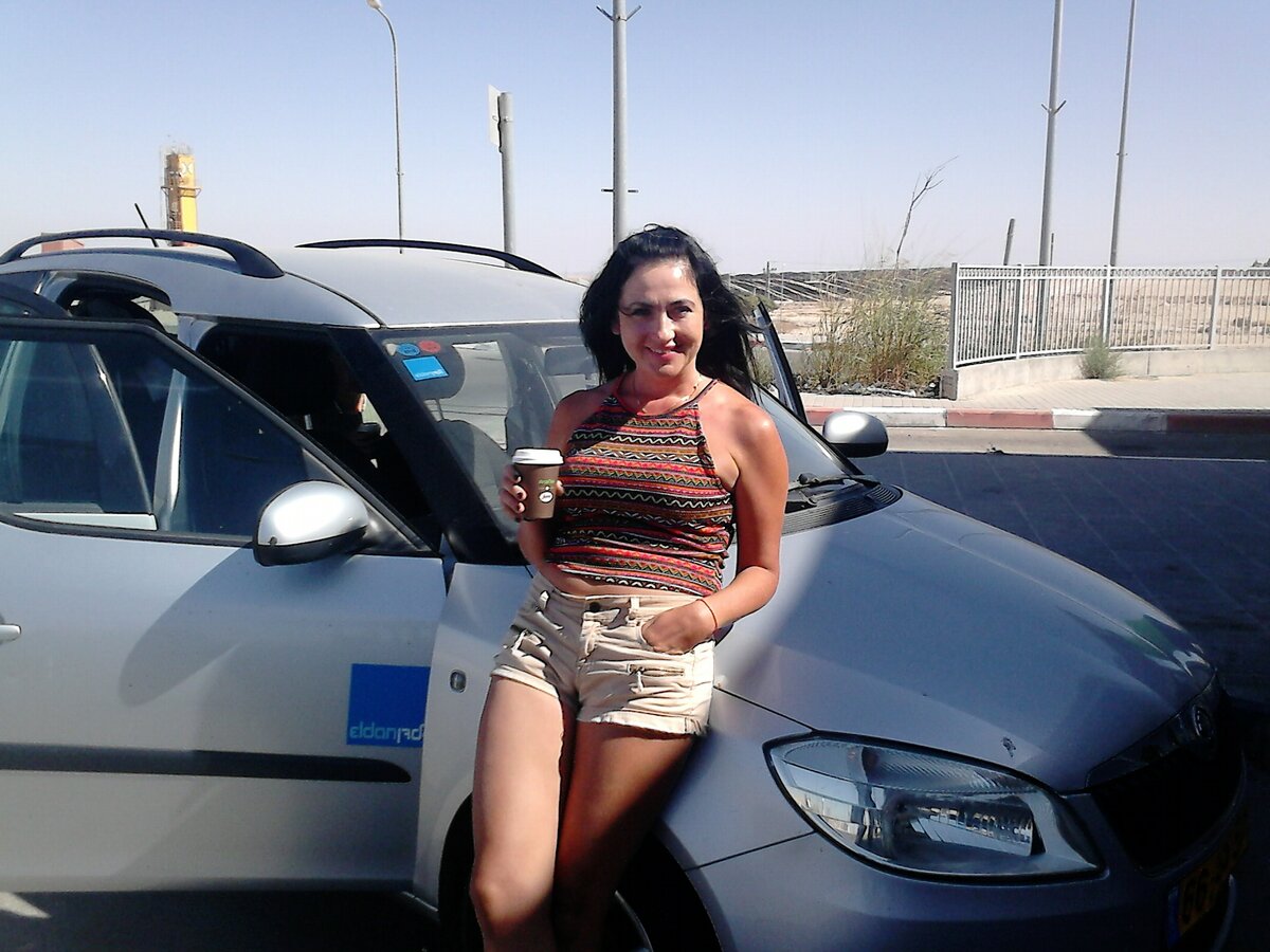 Арендованная в Eldan, Skoda.