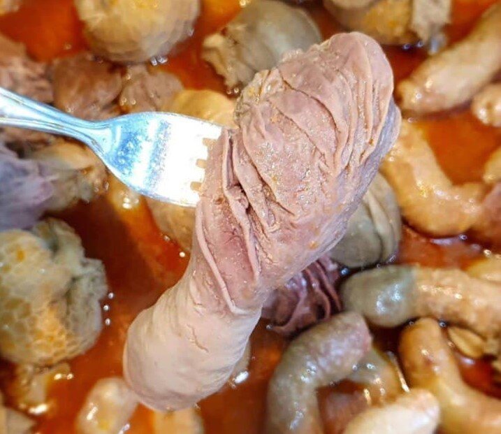 Şırdan dolması (Шырдан долмасы)