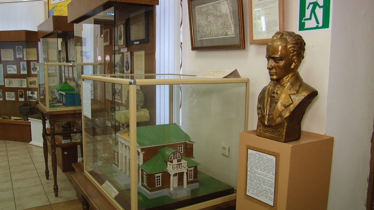 музейная экспозиция, посвященная А.Ф. Реброву