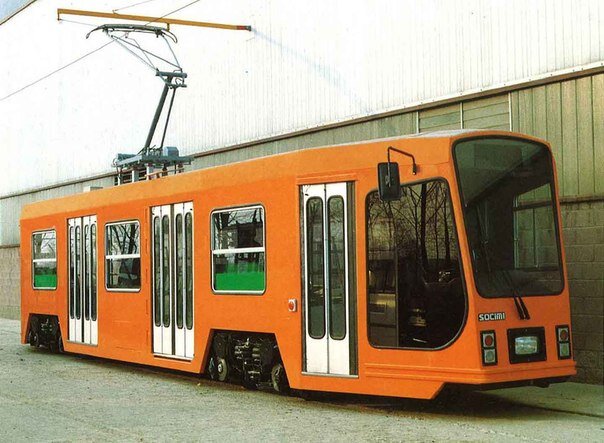 Итальянский  трамвай Socimi S350LRV