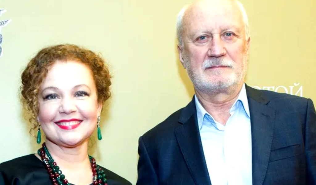 Актриса Татьяна Абрамова с мужем Юрием Беляевым