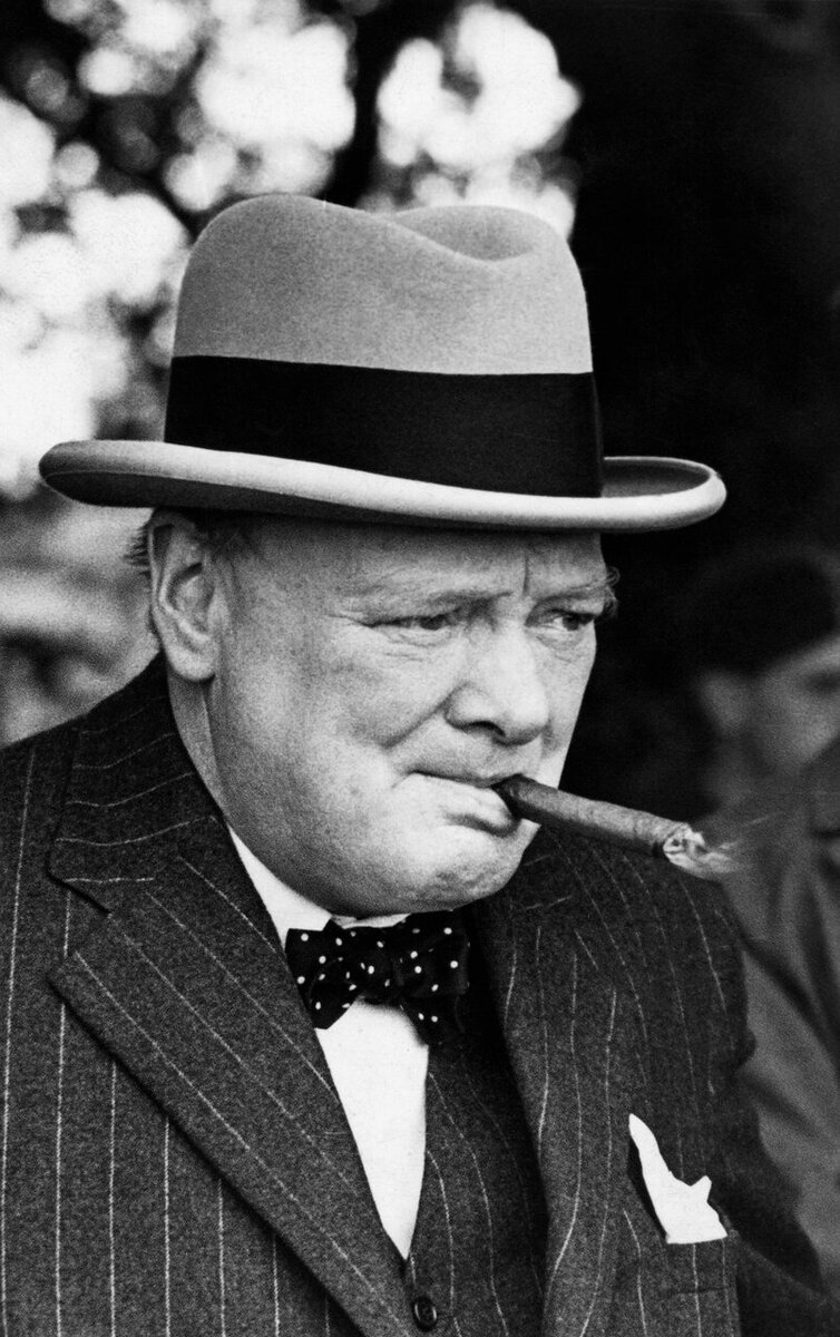 Уинстон Черчилль ( 30 ноября 1874 г. - 24 января 19