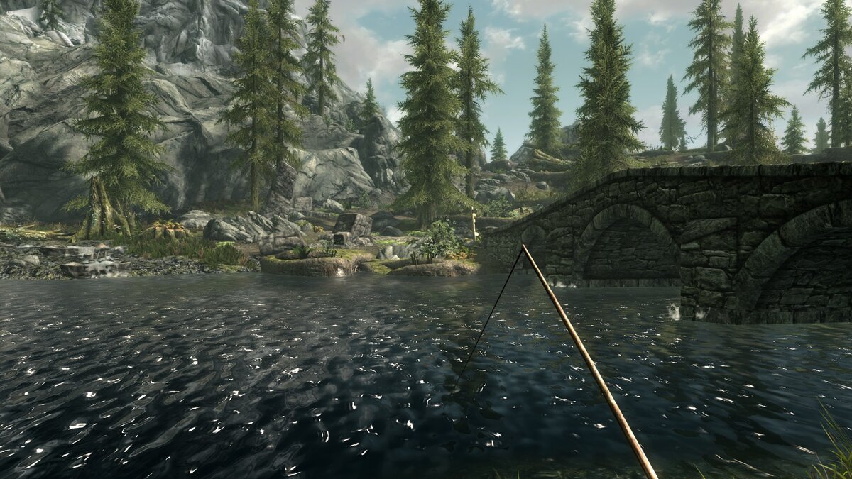 Обычная удочка