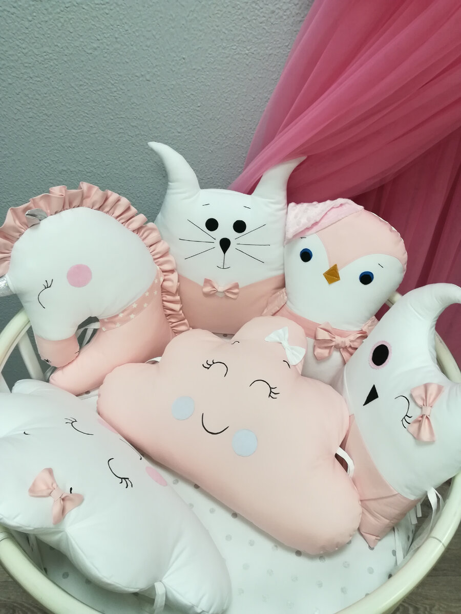 Бортики в кроватку