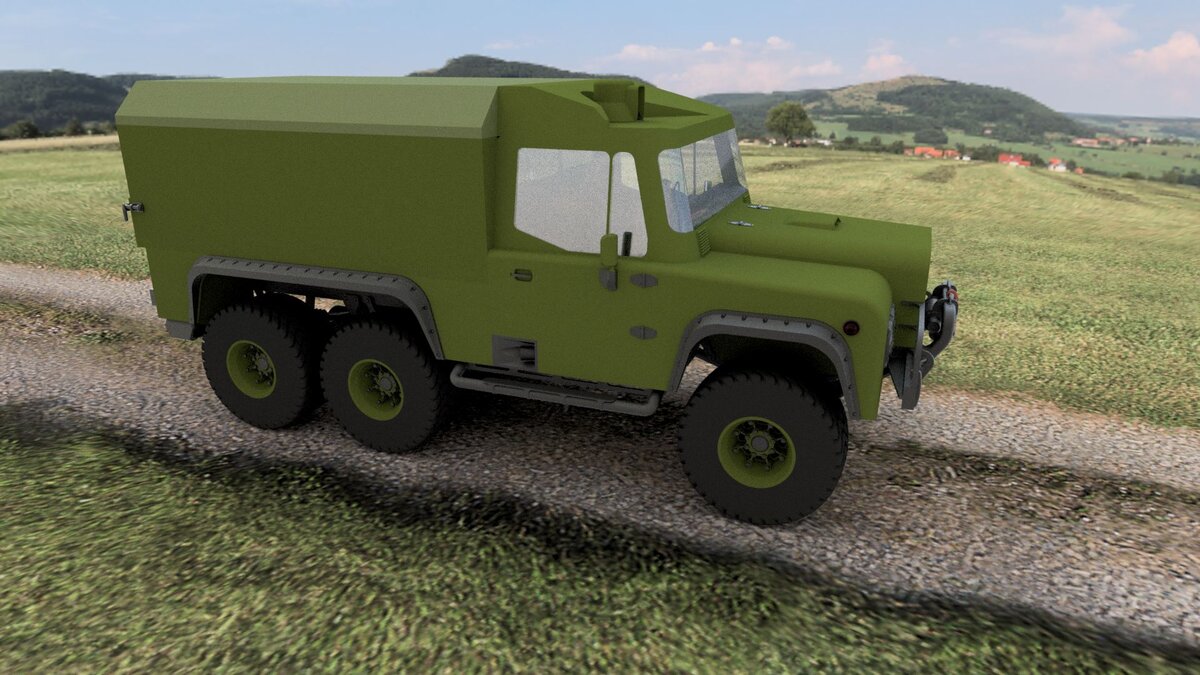 ММТ-120 в походном положении