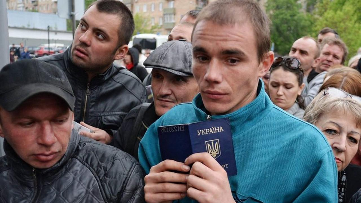 Украинские "заробитчане". Фото из интернета.