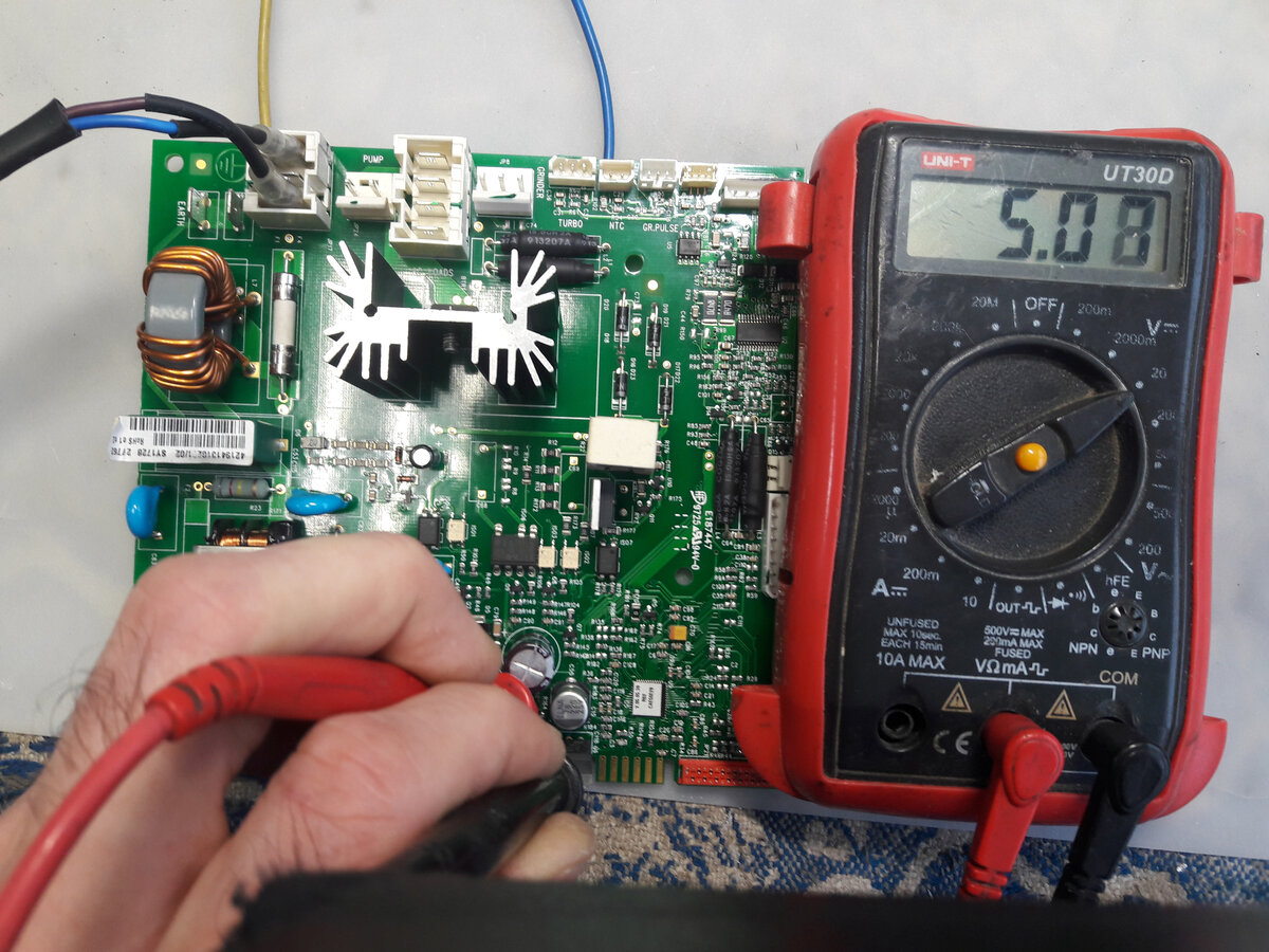 Схема блока питания DMO265R circuit