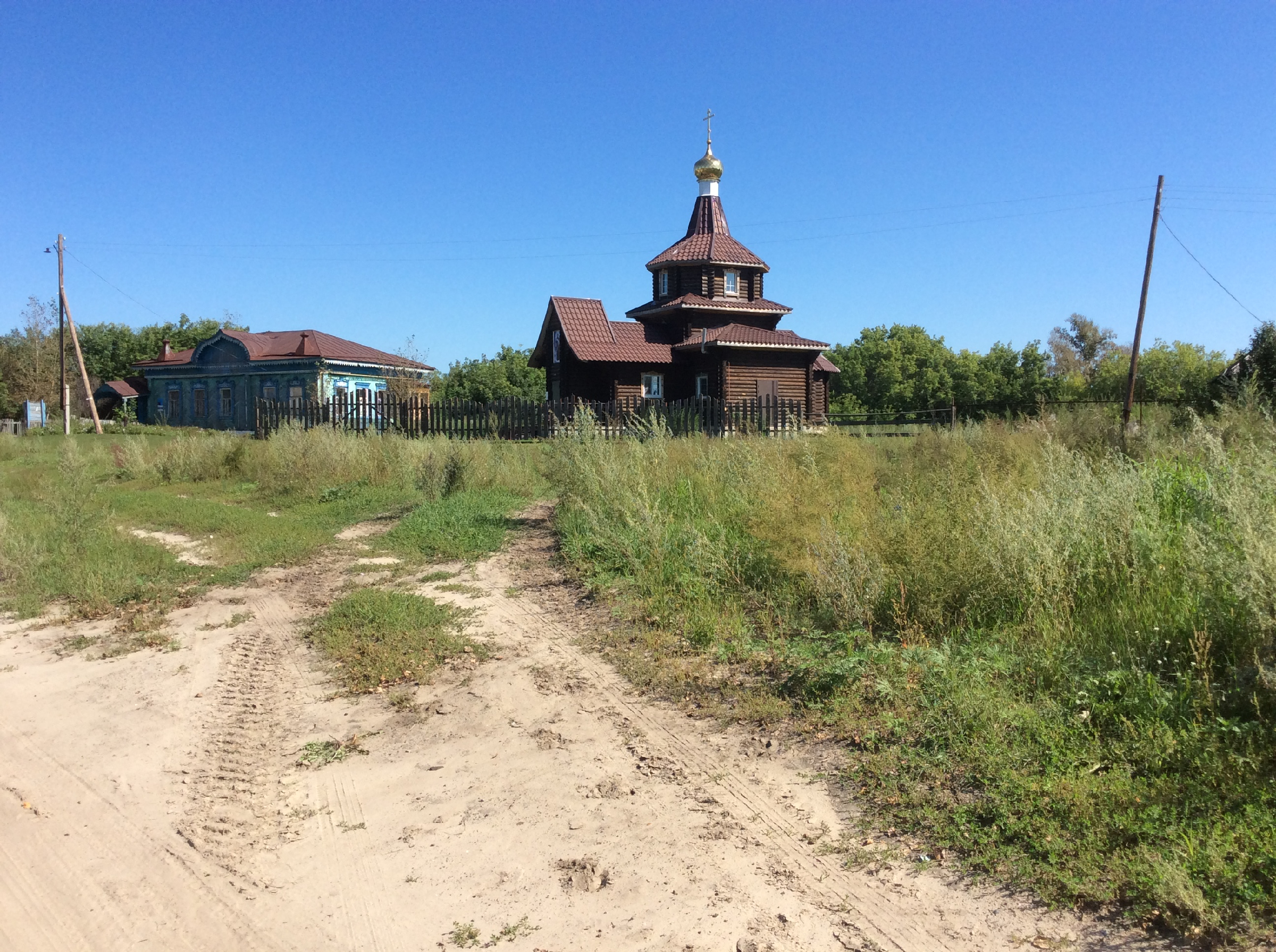 Утро в деревне. Село Рогозиха, Алтайский край, Павловский район.