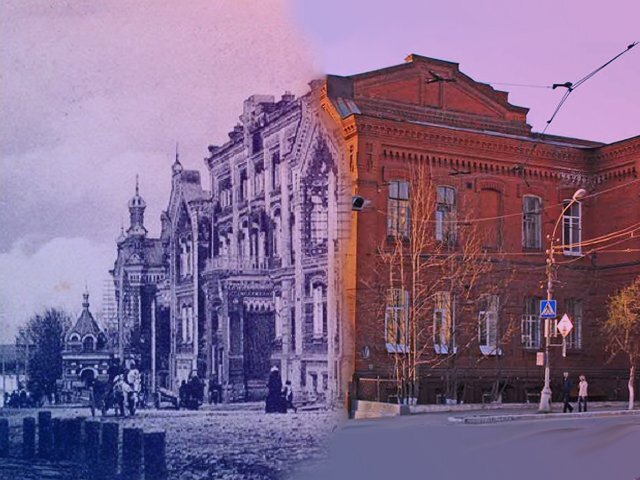 На месте этого здания когда-то располагался Дом с кикиморой