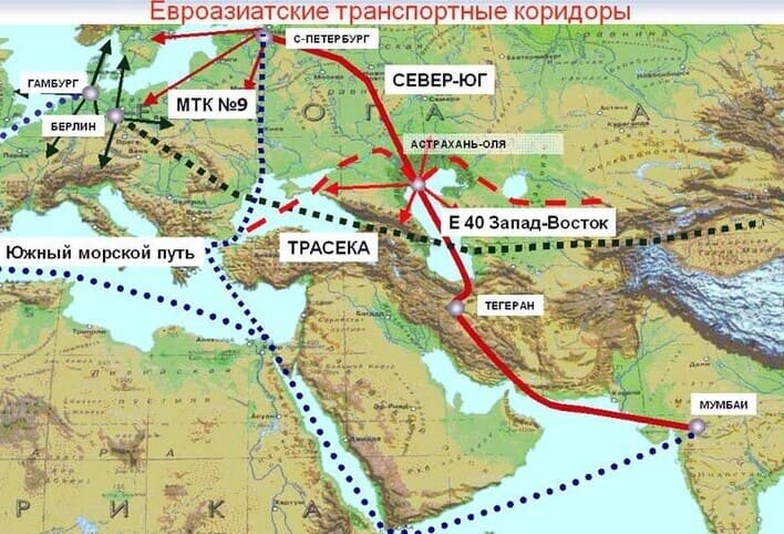 Трансиранский канал проект