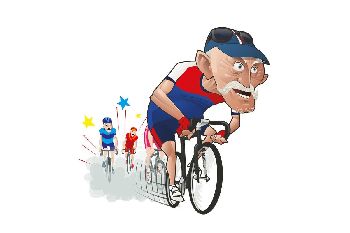  материал сайта https://papik.pro/8719-karikatura-velosipedist-26-foto.html