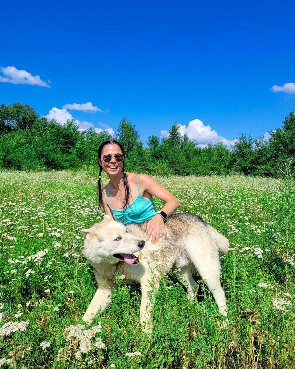 Ксюша и ее пёсель)