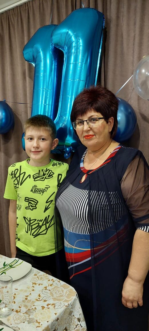 Я на день рождения у внука Ильи(11 лет)14 октября 2022г