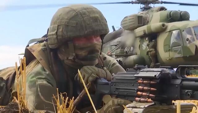    В зоне проведения СВО Министерство обороны России