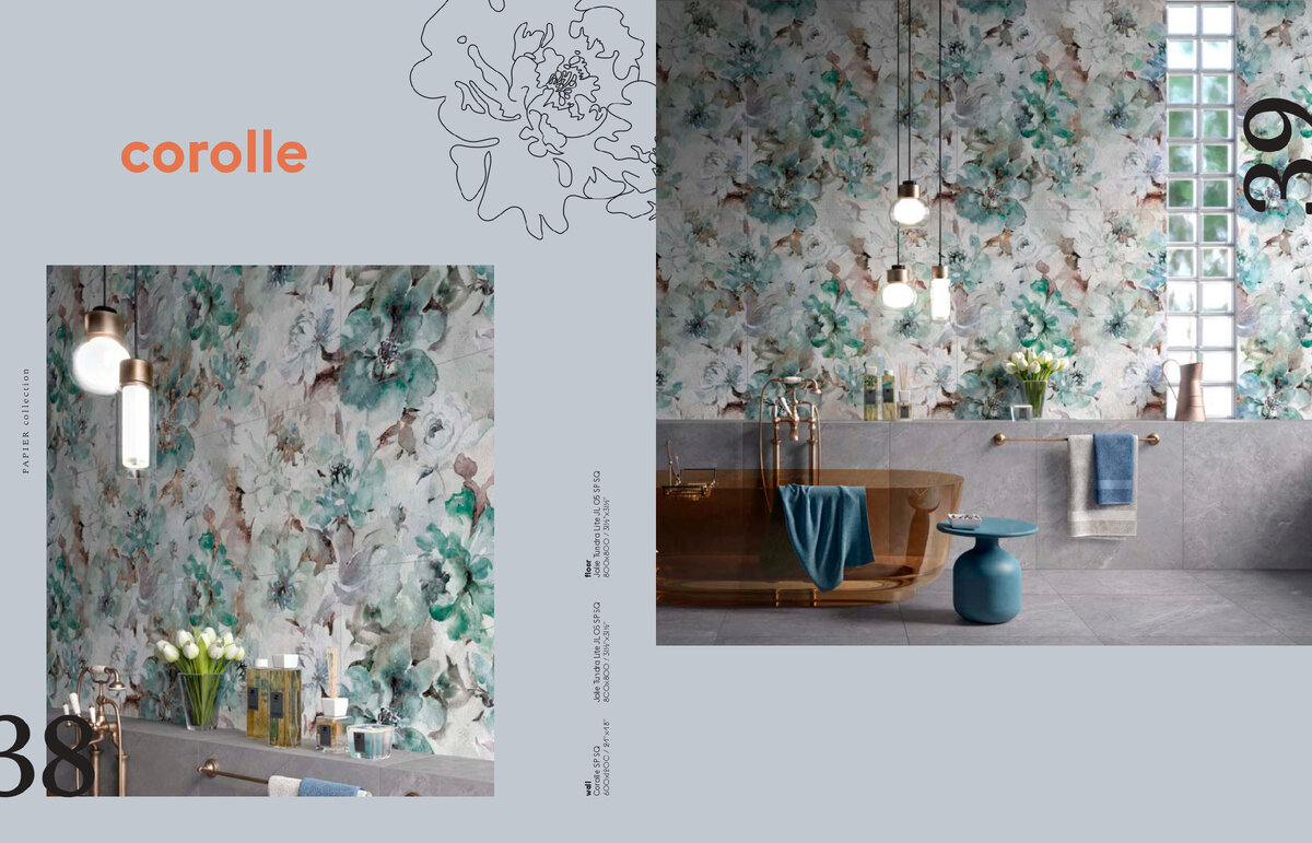 Креативы коллекции Papier от Mirage 