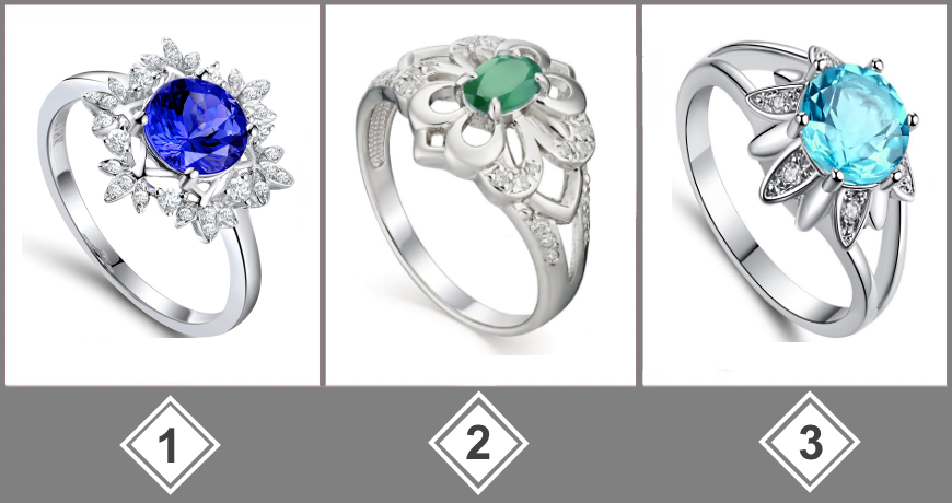 Откройте глаза и выберите кольцо 