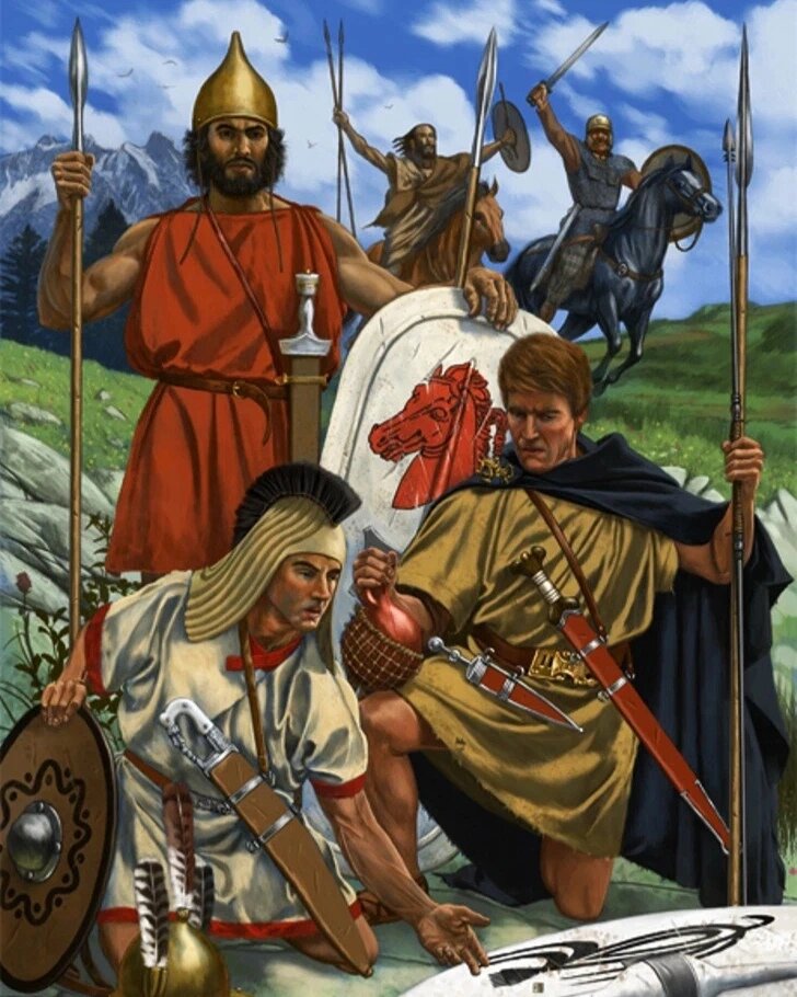 Карфагенские наемники. Автор — Джонни Шумейт.